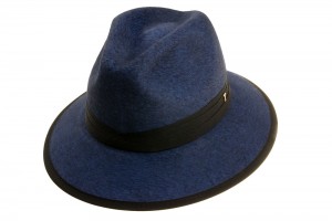 Klobouk Fedora Essence Sky Tonak modrý