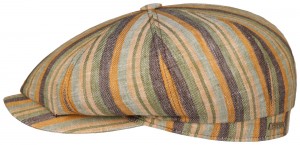 Letní mlynářka Retro Pruh Zelený Stetson