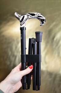 Vycházková hůl skládací Fayet Plexi Modern
