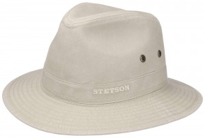 Klobouk Stetson Traveller Cotton Outdoorový světlý