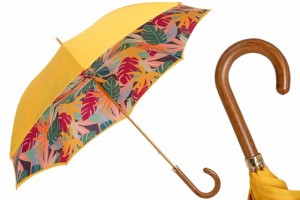 Deštník luxusní Pasotti Yellow Tropical