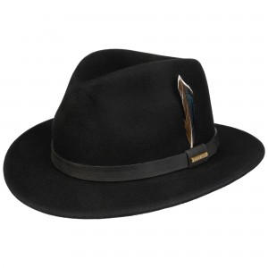 Klobouk Stetson Traveller Woolfelt black