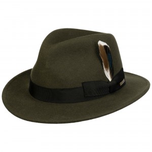 Klobouk Stetson Traveller Woolfelt Forest