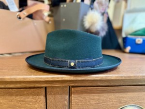 Klobouk Stetson Fedora Woolfelt modrý