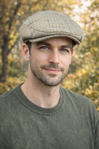 Bekovka pánská zelená Golfka s klapkamy na uši