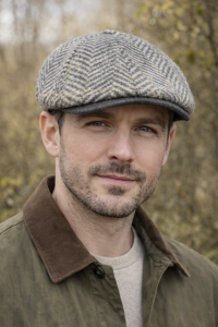 Bekovka pánská hnědá vlněná Safari