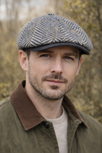 Bekovka pánská šedá vlněná Safari