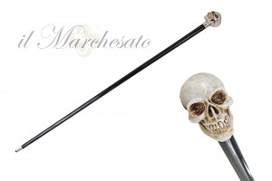 Vycházková hůl luxusní il Marchesato Lebka