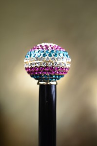 Vycházková luxusní hůl il Marchesato Glamour