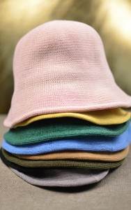 Dámský letní pletený klobouk COLOR