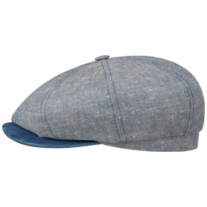 Bekovka Hatteras Silk/Linen Denim Blue