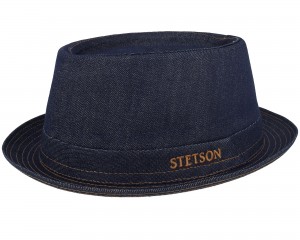 Klobouk Stetson Denim Sustainable Blue Pork Pie