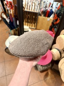 Dětská bekovka elegant Flat Cap Dot
