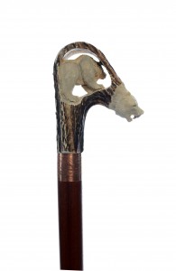 Vycházková hůl Hůlkárna Unique Medvěd