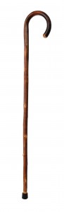 Vycházková hůl Čagan s gumovou koncovkou 