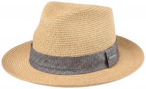 Letní klobouk Fedora Toyo Stetson béžový