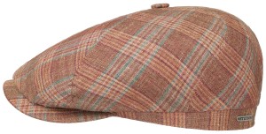 Bekovka Panel Cap Linen Stetson červená