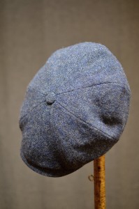 Bekovka Hatteras Wool Herringbone Stetson modrá