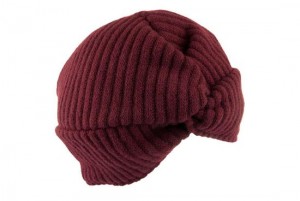 Čepice turban TONAK vínová