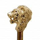 Luxusní pozlacená nazouvací lžíce Lion