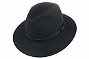 Plstěný klobouk Tonak v černé