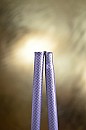 Vycházková hůl skládací Strap (83-93 cm)