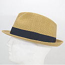 Dětský letní klobouk Trilby Raffia