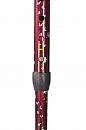 Vycházková hůl skládací Fayet flowers (84-94 cm)