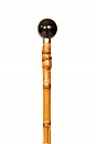 Vycházková hůl Bamboo černá