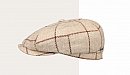 Bekovka Hatteras Wool/Silk Check Stetson