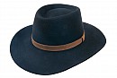 Westernový klobouk hnědý/černý Tonak