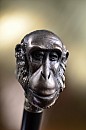 Vycházková hůl sběratelská Monkey