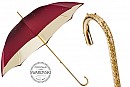 Deštník luxusní Pasotti Swarovski® Burgundy