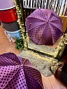 Deštník luxusní Pasotti Purple Dots