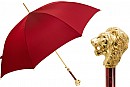 Deštník luxusní Pasotti Gold Lion Red