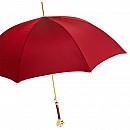 Deštník luxusní Pasotti Gold Lion Red