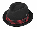 Klobouk Player Wool Check Stetson