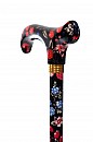 Vycházková hůl skládací do kabelky Fruit mini (81- 89 cm)