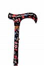 Vycházková hůl skládací do kabelky Fruit mini (81- 89 cm)