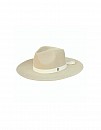 Klobouk Evie Beige Wide Brim Fedora by Raceu