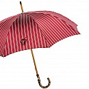 Deštník luxusní Pasotti Clasic Striped s rukojetí Whangee