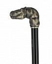Vycházková hůl Fayet hroch bronze