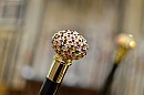 Vycházková hůl sběratelská Multicolor Swarovski