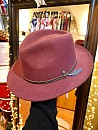 Stetson Woolfelt vínový klobouk fedora