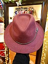 Stetson Woolfelt vínový klobouk fedora