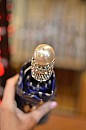 Deštník skládací luxusní il Marchesato Blue Antic