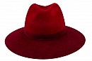 Fedora Duo Pastel Tonak červený