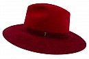 Fedora Duo Pastel Tonak červený