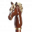 Sběratelská hůl Pasotti Brown Horse