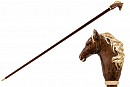 Sběratelská hůl Pasotti Brown Horse